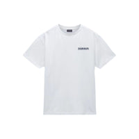 Herren Kurzarm-T-Shirt Napapijri S-Linth Ss Weiß