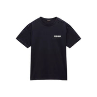 Herren Kurzarm-T-Shirt Napapijri S-Linth Ss Schwarz