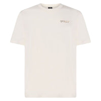 Herren Kurzarm-T-Shirt Oakley Fingerprint B1B Weiß