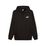 Herren Sweater mit Kapuze Puma Ess Tape Minimal Gold Fl Schwarz