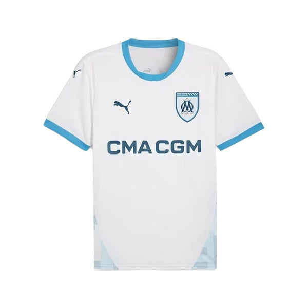 Kurzärmiges Fußball T-Shirt für Männer Puma Olympique de Marseille Home 24/25