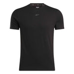 Herren Kurzarm-T-Shirt Reebok Reebok Athlete Tee Schwarz