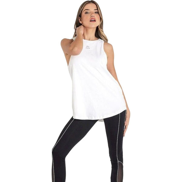Ärmelloses Damen-T-Shirt Ditchil Dictchil Tank Top Energy Mujer Weiß