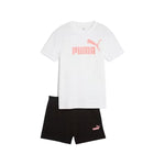 Sportset für Kinder Puma Essentials No.1 Logo An Weiß
