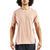 Herren Kurzarm-T-Shirt Kappa Lachsfarben Herren