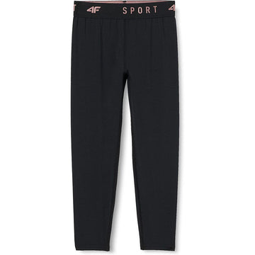 Sportshorts für Kinder 4F Schwarz