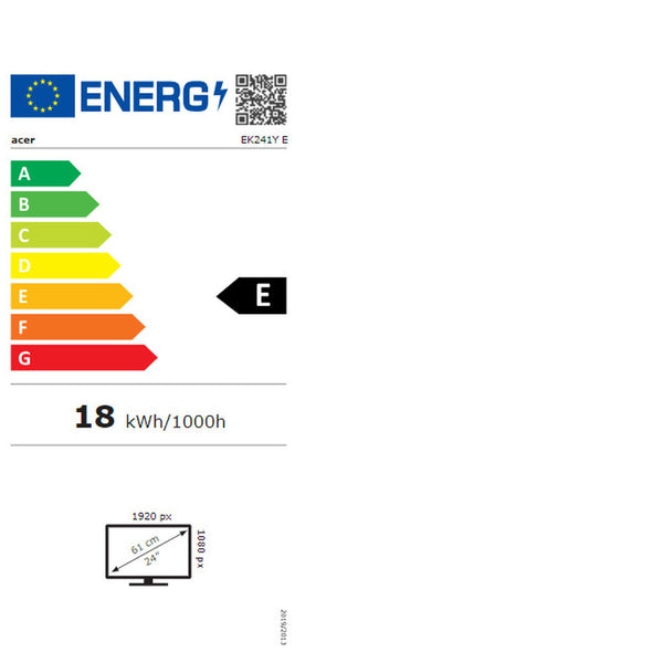 Monitor Acer EK241YEbi 23,8" 100 Hz