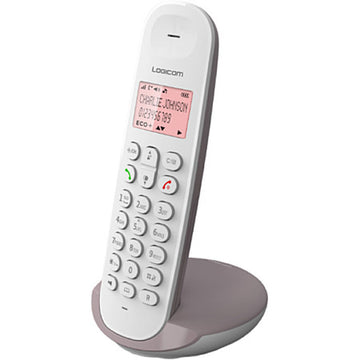 Kabelloses Telefon Logicom Braun Taupe