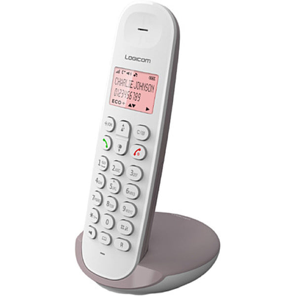 Kabelloses Telefon Logicom Braun Taupe