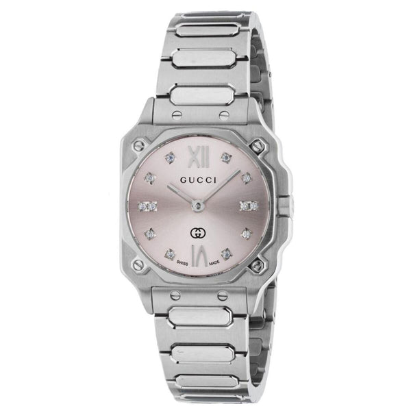 Damenuhr Gucci YA166501 Silberfarben