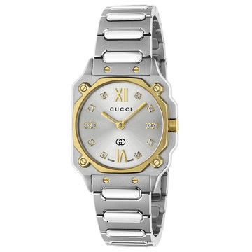 Damenuhr Gucci YA166503 Silberfarben