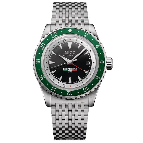 Herrenuhr Mido OCEAN STAR GMT LIMITED EDITION Silberfarben