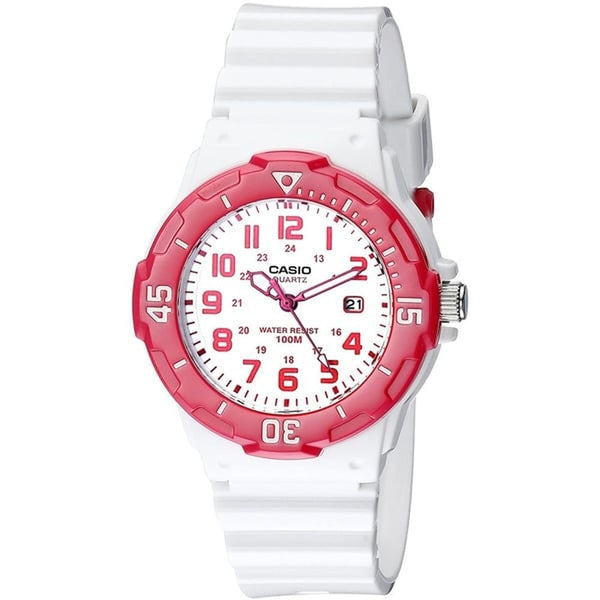 Damenuhr Casio LADY DIVER - WHITE (Ø 34 mm)