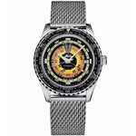 Damenuhr Mido OCEAN STAR DECOMPRESSION WORLDTIMER Silberfarben