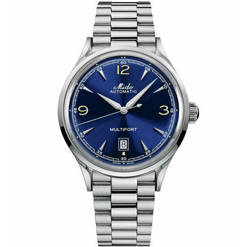 Damenuhr Mido MOD. MULTIFORT POWERWIND Silberfarben