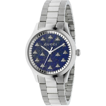 Damenuhr Gucci G-TIMELESS MULTIBEE Silberfarben