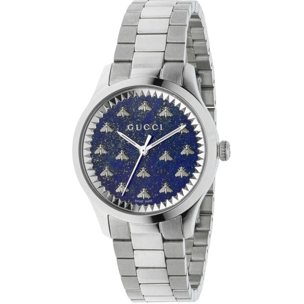 Damenuhr Gucci G-TIMELESS MULTIBEE Silberfarben