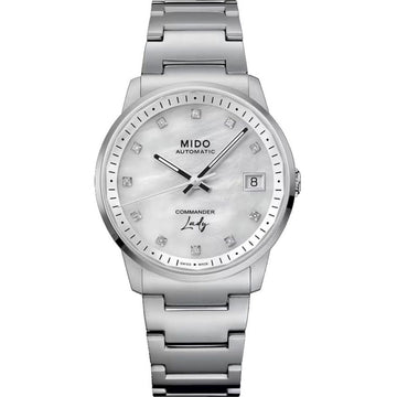 Herrenuhr Mido COMMANDER LADY Silberfarben