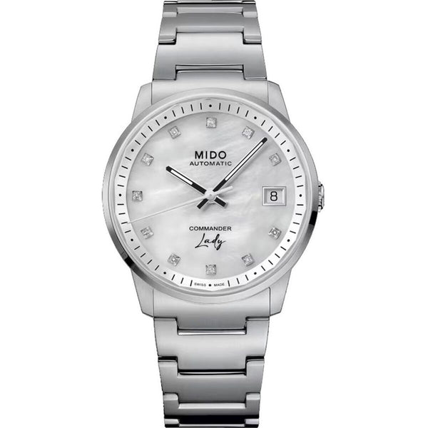 Herrenuhr Mido COMMANDER LADY Silberfarben