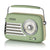 Tragbares Bluetooth-Radio Haeger RB-GRE.001A