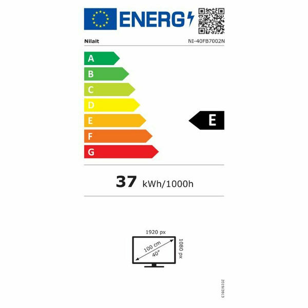 Smart TV Nilait NI-40FB7001S (Restauriert A)