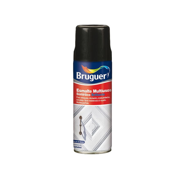 Synthetische Emaille Bruguer 5197985 Spray Mehrzweck Zitronengelb 400 ml