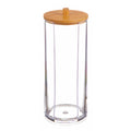 Box mit Deckel Ballete 7,3 x 18,5 cm Wattetabs Bambus