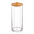 Box mit Deckel Ballete 7,3 x 18,5 cm Wattetabs Bambus