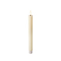 LED Kerze Lumineo Beige Ø 2,2 x 24,5 cm (AAA)