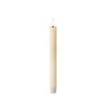 LED Kerze Lumineo Beige Ø 2,2 x 24,5 cm (AAA)