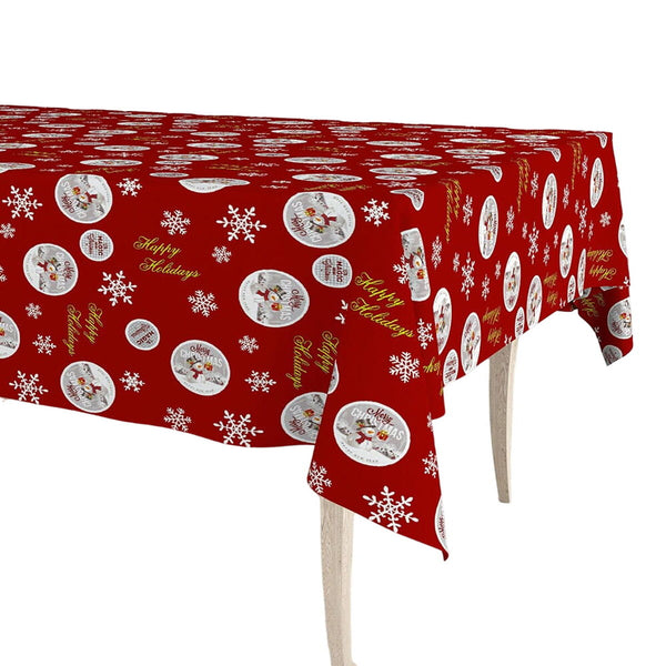 Tischdeckenrolle Exma Rot 140 cm x 25 m Weihnachten