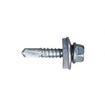 Schraubenkasten CELO 7301 Verzinkt Ø 5,5 x 32 mm Mit Unterlegscheibe Sechseckig Bohrer (500 Stück)