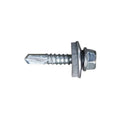 Schraubenkasten CELO 7301 Verzinkt Ø 6,3 x 38 mm Mit Unterlegscheibe Sechseckig Bohrer (200 Stück)