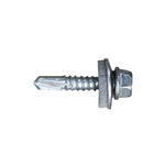 Schraubenkasten CELO 7301 Verzinkt Ø 6,3 x 50 mm Mit Unterlegscheibe Sechseckig Bohrer (250 Stück)