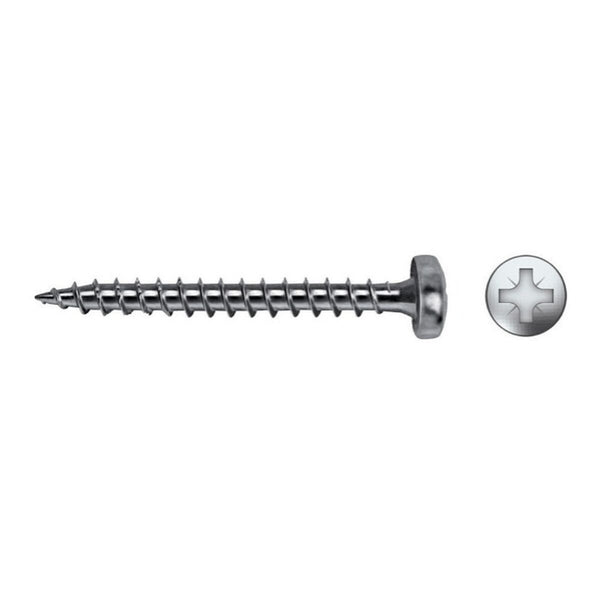 Schraubenkasten CELO Vlox B Verzinkt 4,5 x 45 mm Vollständiges Thema (250 Stück)