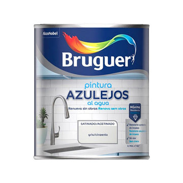 Farbe Bruguer Grau 750 ml Fliesen und Kacheln