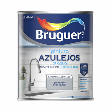 Farbe Bruguer Grau 750 ml Fliesen und Kacheln