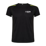 Herren Kurzarm-T-Shirt EDM Schwarz