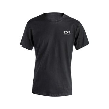 Herren Kurzarm-T-Shirt EDM Schwarz