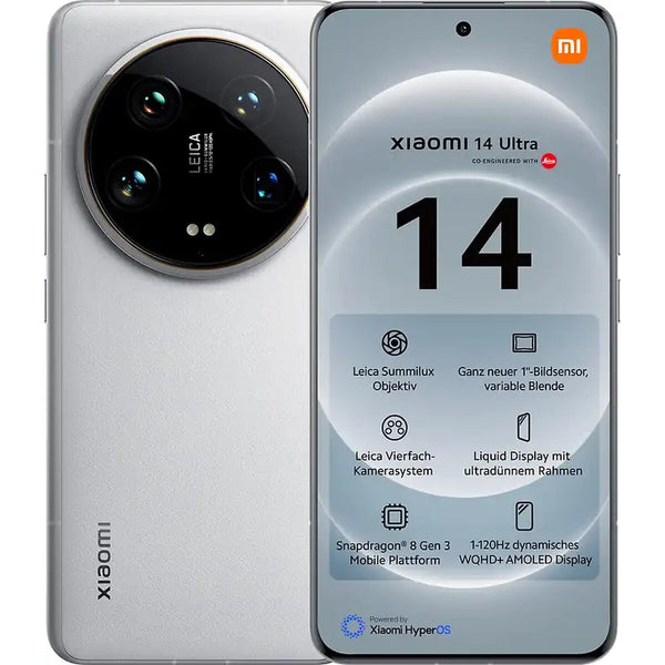 Smartphone Xiaomi 14 Ultra 6,73" 16 GB RAM 512 GB Weiß