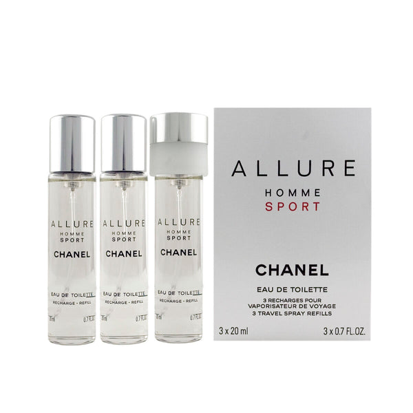 Set mit Damenparfüm Chanel Allure Homme Sport EDT 2 Stücke