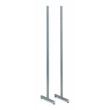 Halterung Faibo 60 x 186 cm Silberfarben Metall Tafel 2 Stück