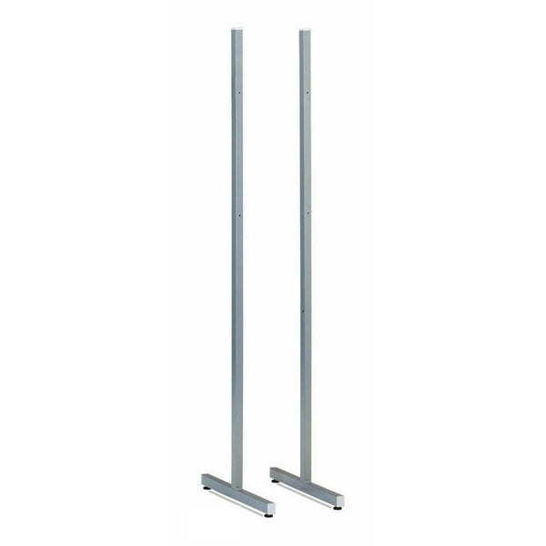 Halterung Faibo 60 x 186 cm Silberfarben Metall Tafel 2 Stück