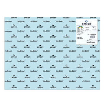 Pappe Iris Himmelsblau 50 x 65 cm