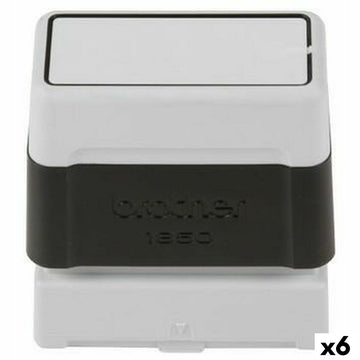 Siegel Brother    18 x 50 mm Schwarz (6 Stück)