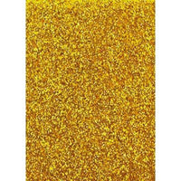 Papier Fama Glitter Gold Moosgummi 50 x 70 cm (10 Stück)