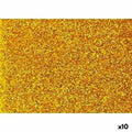 Moosgummi Fama Gold 20 x 30 cm Glitzernd (10 Stück)