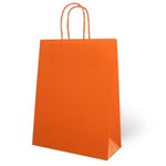 Taschen Fama Orange Mit Griffen 125 g/m² 21 x 11 x 29 cm (25 Stück)