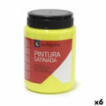 Tempera La Pajarita Lemon L-01 6 Stücke Satin Schulisch Gelb