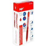 Stift MP Click System Rot Löschbare Tinte 0,7 mm (12 Stück)